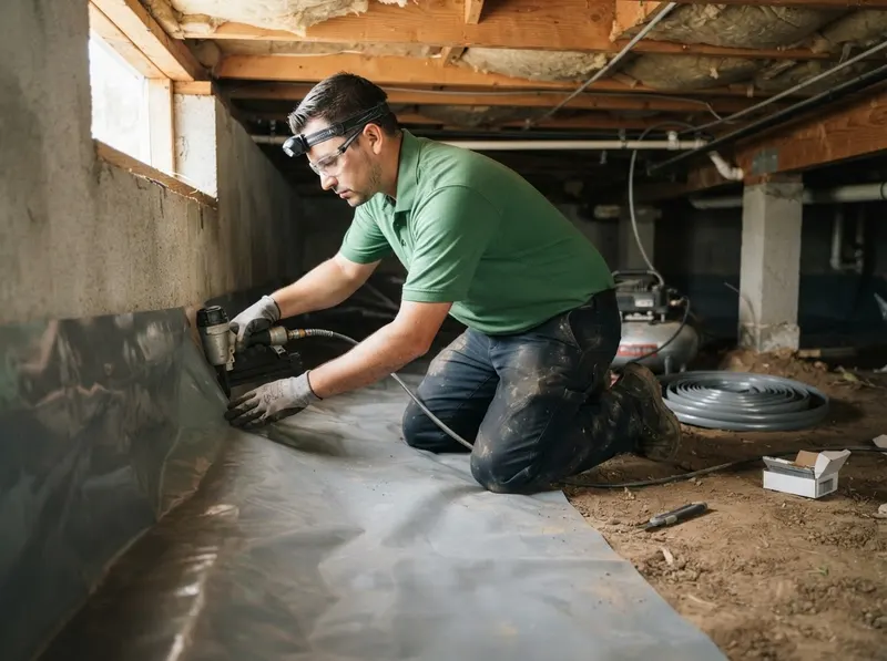 Crawl Space & Subfloor Barrier Defense in San Diego, CA