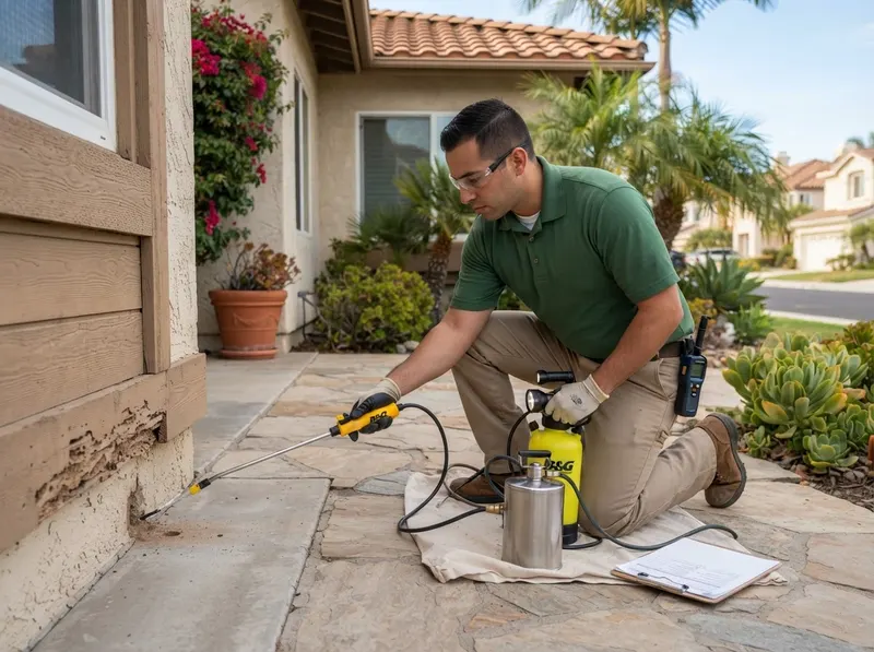 Termite Inspection & Localized Treatment in San Diego, CA